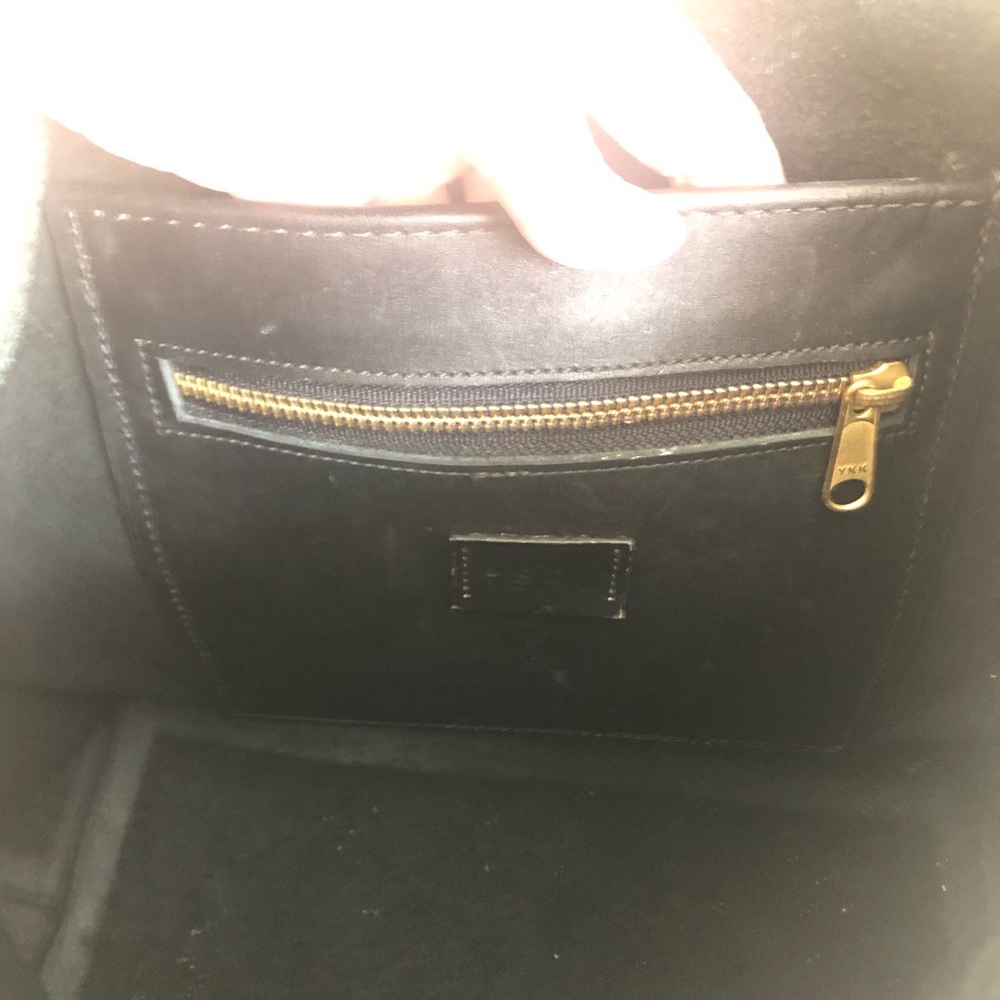 esby Bucket Tote in Black Calfskin - Picture 8 of 11